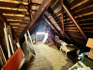 attic will be emptied soon