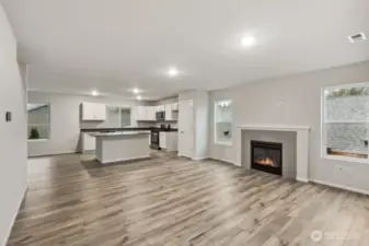 Disclaimer- Photos are of another Warren-2448 floor plan from a previous community, photos are for illustrative purposes only. Finishes, flooring, upgrades, or other features may vary.