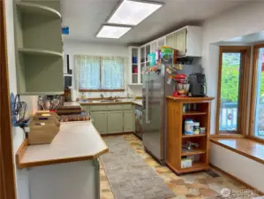 Kitchen with Access to the Side Porch