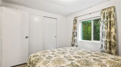 Closet Storage in 1st Bedroom.