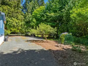 Long Private Driveway.