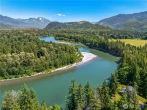 River access with Trails and Private beach.