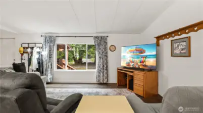 Plenty of natural light.