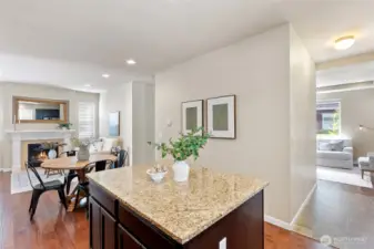 Another view of the kitchen