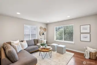 Another view of the space upstairs