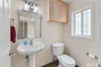 Half Bath on Main Floor