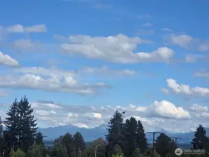 Nice mountain view!