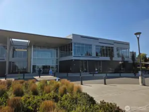 YMCA across the street