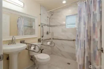 1st bathroom on main floor