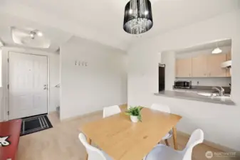 Looking back towards the front door.