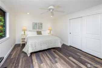 Primary bedroom on the main floor