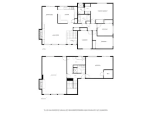 Garage is NOT included in sketch