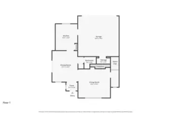 Floorplan for Main Floor