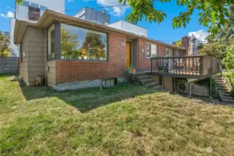 Mid Century Duplex has been in the family for 55 years, side by side units with basement & garages.