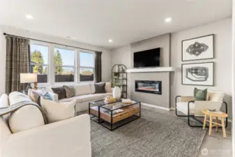 Photo rendering is representational. Actual home is under construction and finishes, elevation, and paint colors may vary. See site agent for details.