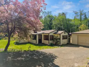 Your private 1.23 acres - one block from the beach.