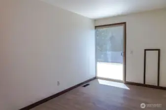 3rd upstairs bedroom, also has access to the view deck.