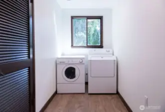 Main floor laundry room.
