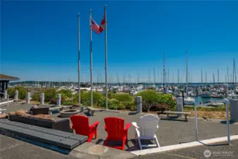 Firepits and entertainment venue