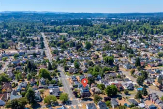 Close to downtown Centralia & I5