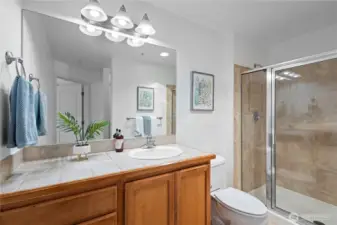 Ensuite Bathroom in primary bedroom