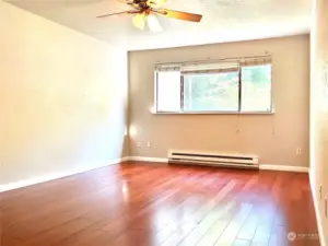 Another view of the primary bedroom.