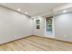 Lower level bedroom