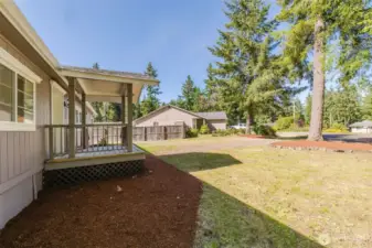 Freshly landscaped and ready for you to call home.