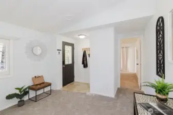 Brand new carpet throughout.