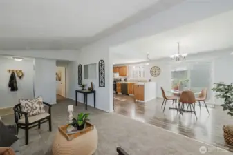 Large living room