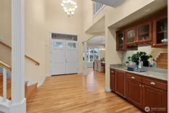 Entertaining wet bar