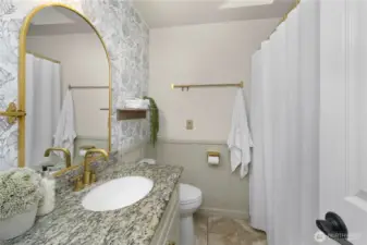 Hallway Guest Bathroom