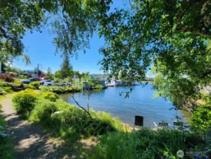 Nearby pocket park