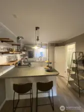 Bar seating for Studio Kitchen