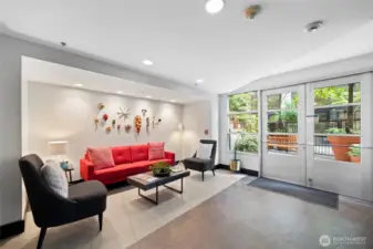 Second building lobby.