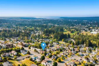 Close to schools, amenities, golf course.