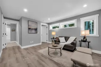 Lower floor - Living room