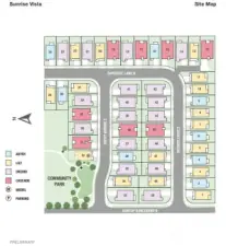 Sunrise Vista Site Map