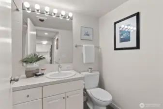 Full bathroom on main floor