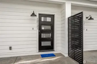 Exterior entry Door
