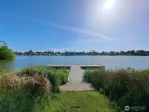 Next to Bill Ellis Park and Duck Lake