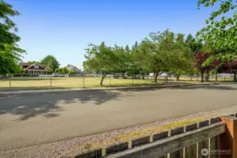 Park across the street