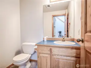 Half bath on main