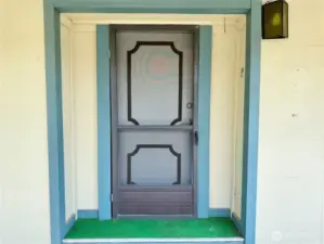 Front entrance