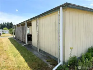 Carport-side of home.