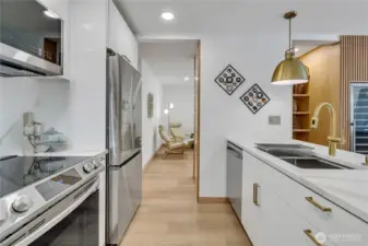 New appliances all stay including the refrigerator...