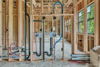 Laundry room features double washer & dryer. HOme as of 10/23