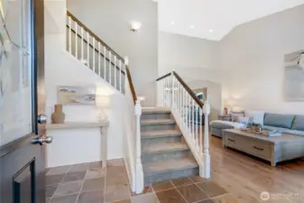 Inviting entry into this lovely home, light and bright