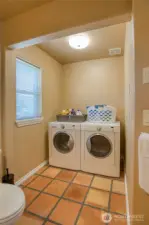 Primary Bathroom Designated Laundry