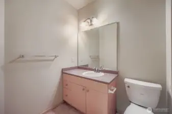 Second full bath offers convenience for guests or shared living.